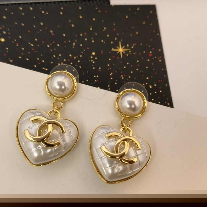 Ch*el earrings